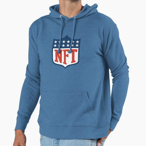Nft Crypto Art Designed To Like Nfl Logo Hoodie - Novelty Apparel Unisex - T-Shirt, Sweatshirt, Hoodie