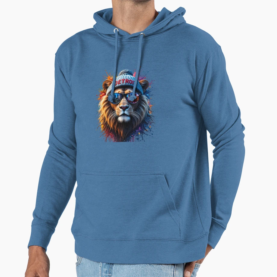 Detroit Hoodie - Graphic Print for Adults - T-Shirt, Sweatshirt, Hoodie