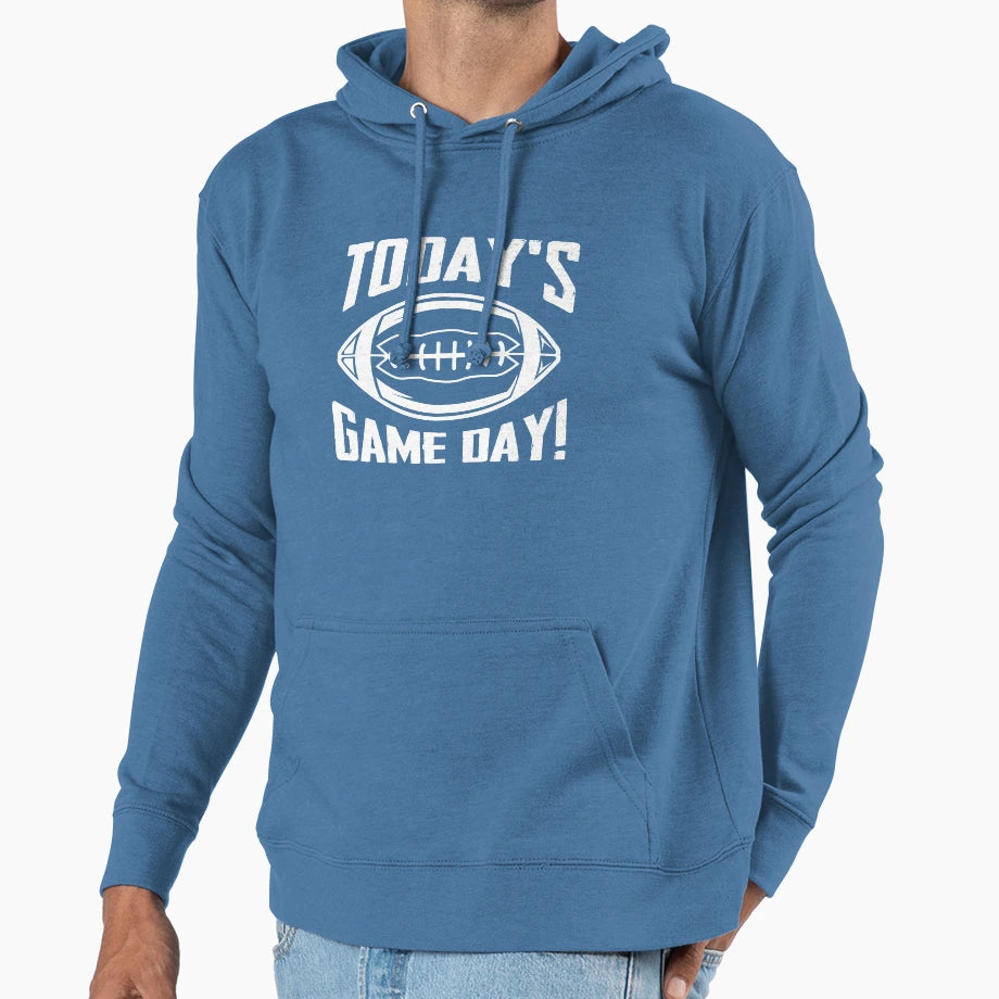 Game Day Football Game Rugby Player Hoodie - Streetwear Style for Adults - T-Shirt, Sweatshirt, Hoodie