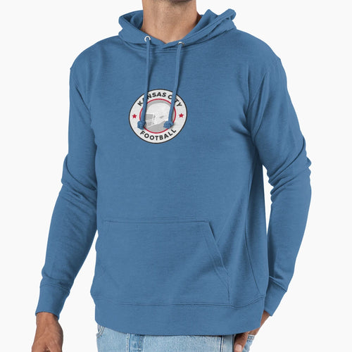 Kansas City American Football Hoodie - Minimalist Print Unisex - T-Shirt, Sweatshirt, Hoodie