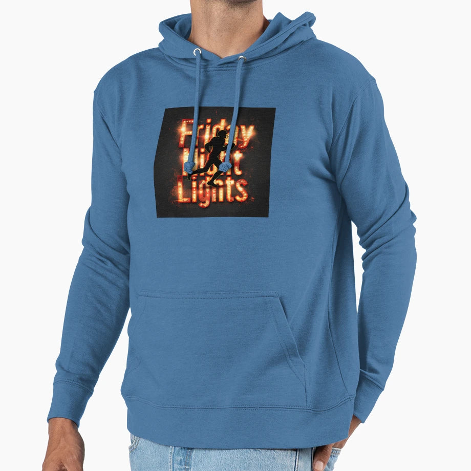 Friday Night Lights Gridiron Glow Hoodie - Casual Everyday Wear for Adults - T-Shirt, Sweatshirt, Hoodie