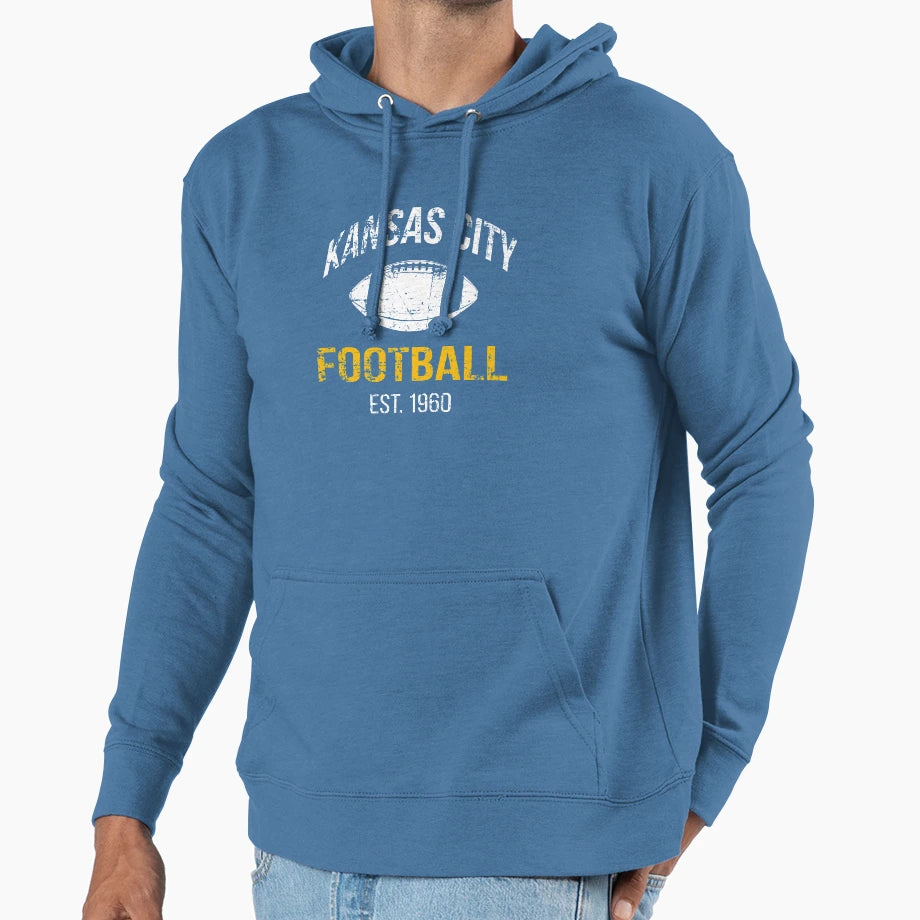 Kansas City Football Team Hoodie - Novelty Apparel Men Women - T-Shirt, Sweatshirt, Hoodie