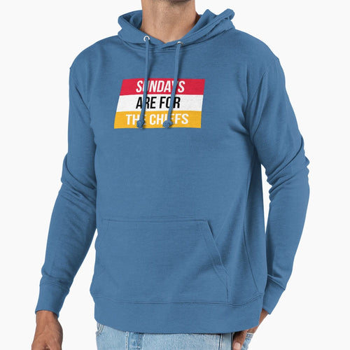 Sundays Are Kansas City Chiefs Hoodie - Trendy Graphic Unisex - T-Shirt, Sweatshirt, Hoodie