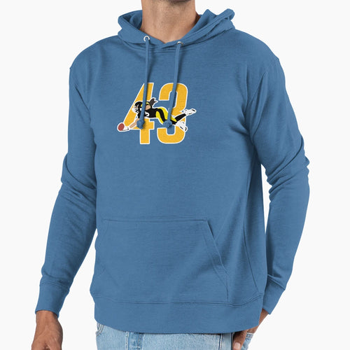 Steel Curtain Hoodie - Minimalist Print Unisex - T-Shirt, Sweatshirt, Hoodie