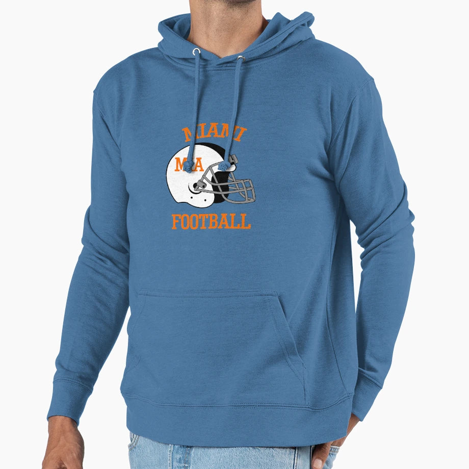 Miami Football And T-Shirt - Streetwear Style Unisex - T-Shirt, Sweatshirt, Hoodie