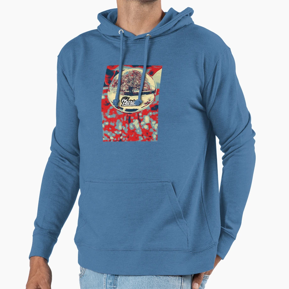 Patriots Snow Globe Hoodie - Graphic Print Unisex - T-Shirt, Sweatshirt, Hoodie