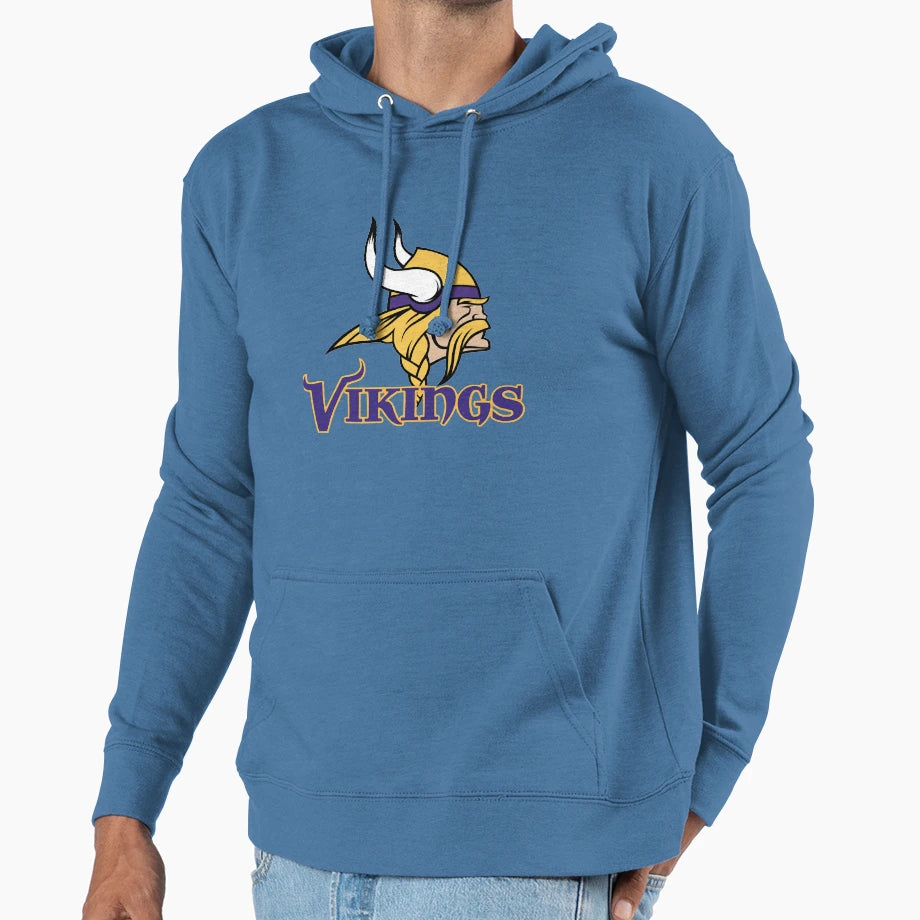 Stadium Vikings Hoodie - Custom Art Print for Adults - T-Shirt, Sweatshirt, Hoodie
