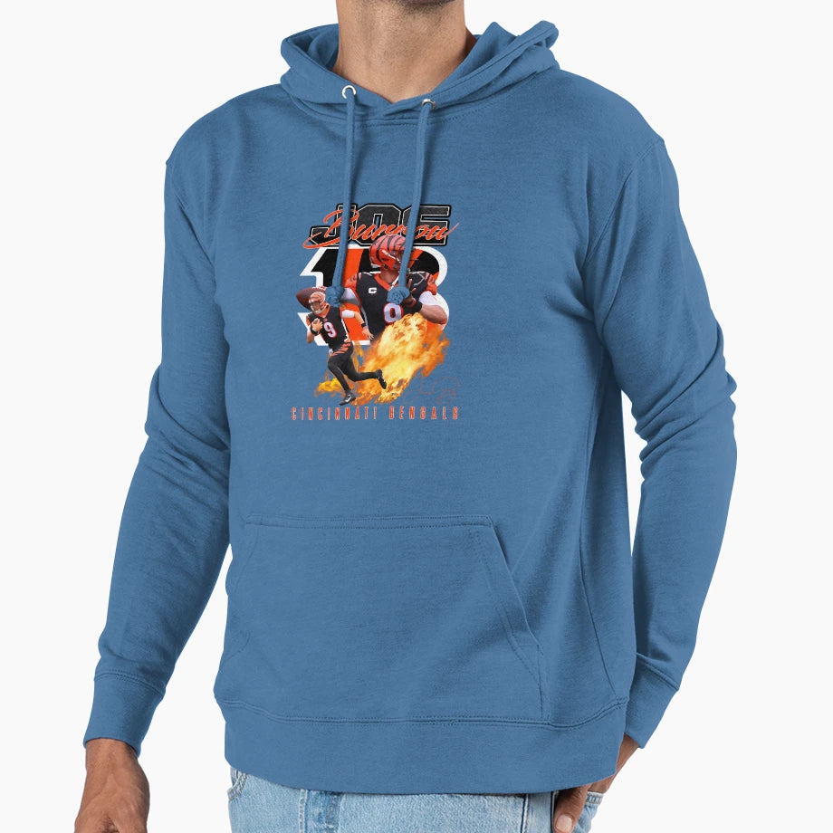 Championship Quarterback Player Football Hoodie - Graphic Print for Adults - T-Shirt, Sweatshirt, Hoodie