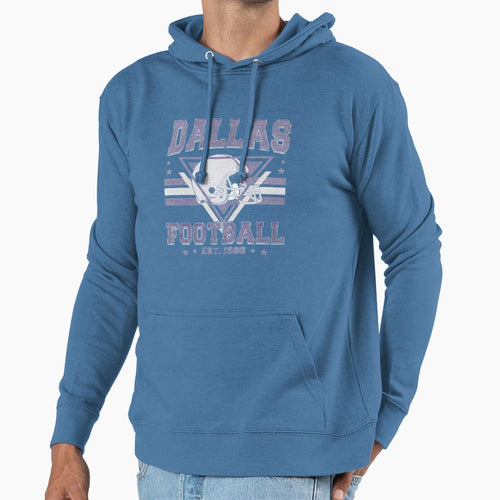 Dallas Football Hoodie - Custom Art Print for Adults - T-Shirt, Sweatshirt, Hoodie