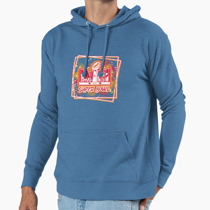 Super Bowl 2024 Chiefs Hoodie - Fun Novelty Design for Adults - T-Shirt, Sweatshirt, Hoodie