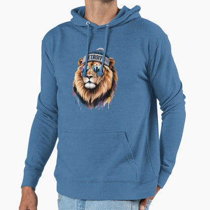 Detroit Lion Hoodie - Casual Everyday Wear for Adults - T-Shirt, Sweatshirt, Hoodie