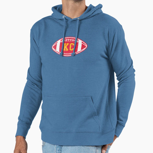 Kansas City Throwback Football Hoodie - Fun Novelty Design Unisex - T-Shirt, Sweatshirt, Hoodie