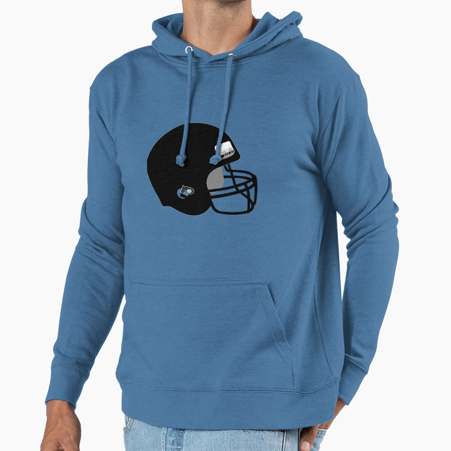American Football Classique Hoodie - Casual Everyday Wear Men Women - T-Shirt, Sweatshirt, Hoodie
