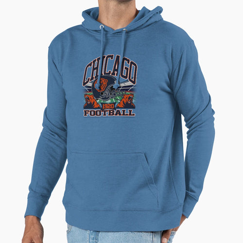 Chicago Football Gridiron Legacy Hoodie - Streetwear Style Men Women - T-Shirt, Sweatshirt, Hoodie
