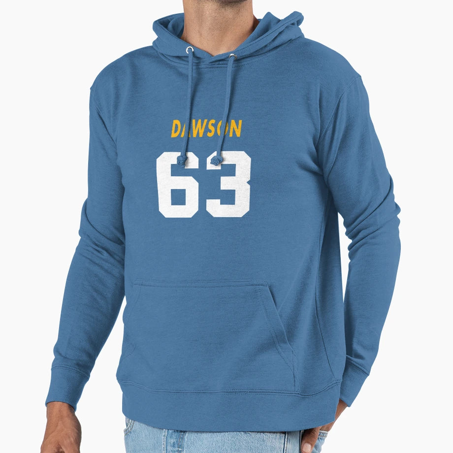 Pittsburgh Dawson Football 63 Legend Hoodie - Graphic Print for Adults - T-Shirt, Sweatshirt, Hoodie