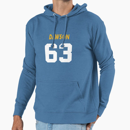 Pittsburgh Dawson Football 63 Legend Hoodie - Graphic Print for Adults - T-Shirt, Sweatshirt, Hoodie