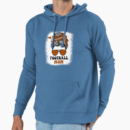 Fantasy Football Mom Life Game Day Hoodie - Casual Everyday Wear Men Women - T-Shirt, Sweatshirt, Hoodie