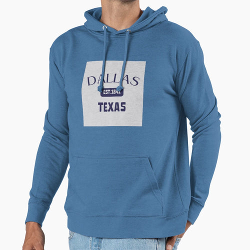 Dallas Texas Hoodie - Novelty Apparel Unisex - T-Shirt, Sweatshirt, Hoodie