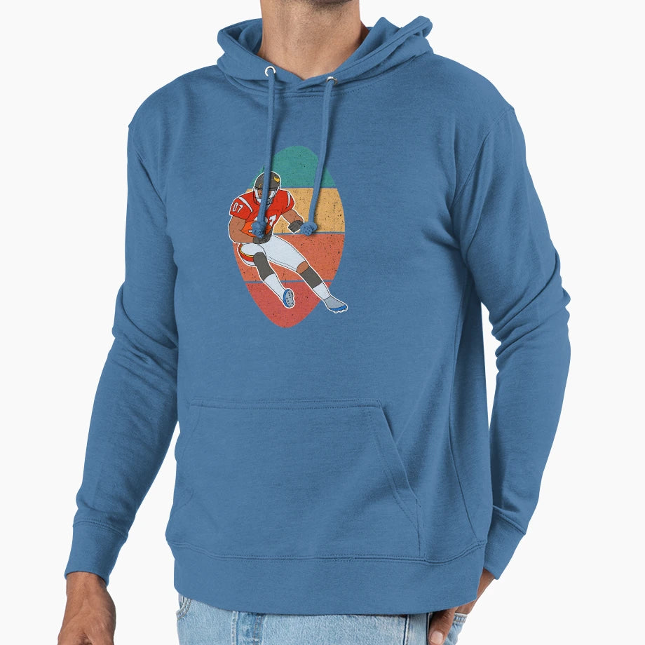 American Football Funny Hoodie - Casual Everyday Wear Men Women - T-Shirt, Sweatshirt, Hoodie