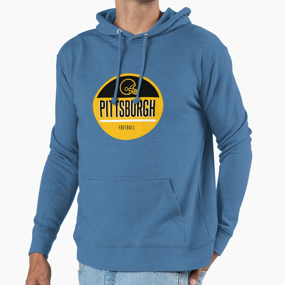Pittsburgh Football Hoodie - Streetwear Style for Adults - T-Shirt, Sweatshirt, Hoodie