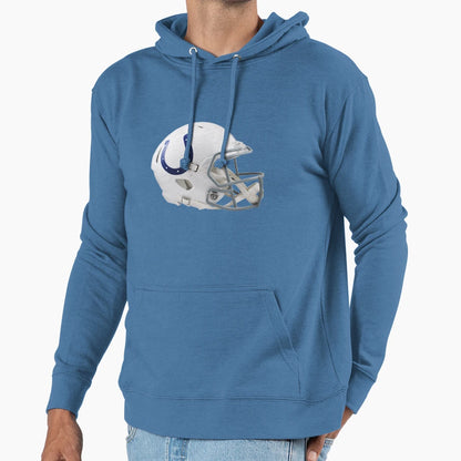 Helmet Colts Icon Hoodie - Minimalist Print Men Women - T-Shirt, Sweatshirt, Hoodie