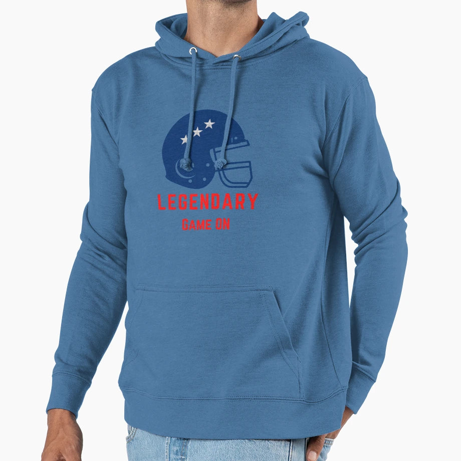 American Football Legendary Hoodie - Trendy Graphic Men Women - T-Shirt, Sweatshirt, Hoodie
