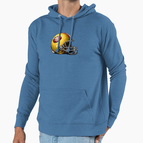 49Ers Helmet Sprite Hoodie - Novelty Apparel for Adults - T-Shirt, Sweatshirt, Hoodie