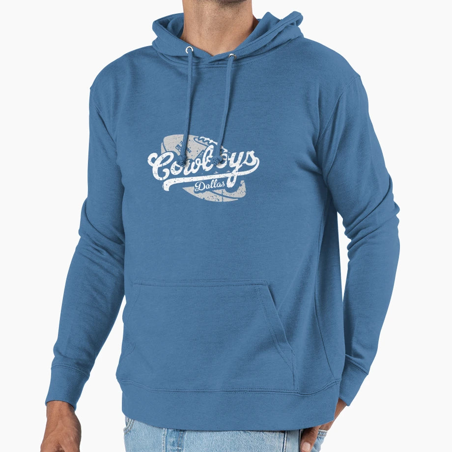 Dallas Cowboys Football Fan Art Hoodie - Custom Art Print for Adults - T-Shirt, Sweatshirt, Hoodie