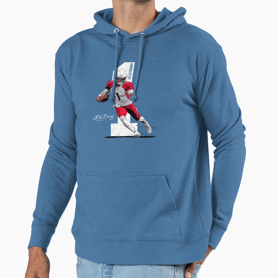 Murray Quarterback Arizona American Hoodie - Novelty Apparel for Adults - T-Shirt, Sweatshirt, Hoodie