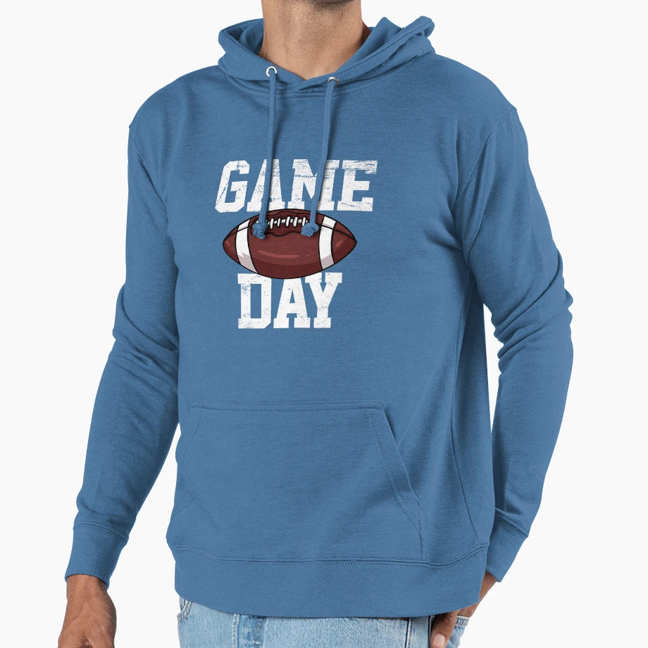 Football Player Hoodie - Streetwear Style for Adults - T-Shirt, Sweatshirt, Hoodie