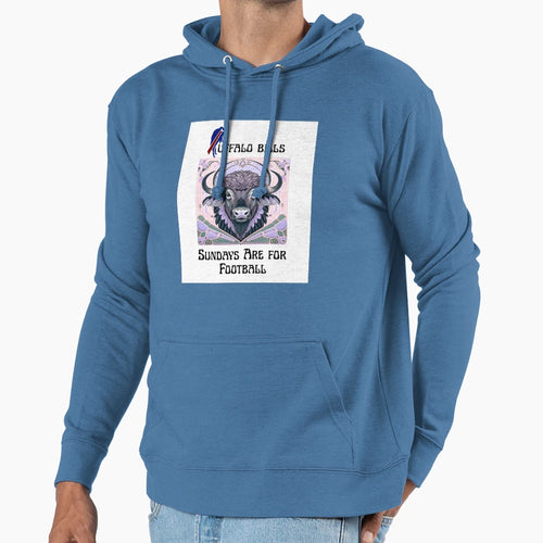 Sundays Are Football Hoodie - Fun Novelty Design Unisex - T-Shirt, Sweatshirt, Hoodie