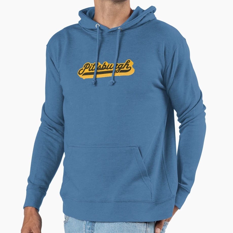 Pittsburgh Baseball Logo Hoodie - Custom Art Print Men Women - T-Shirt, Sweatshirt, Hoodie
