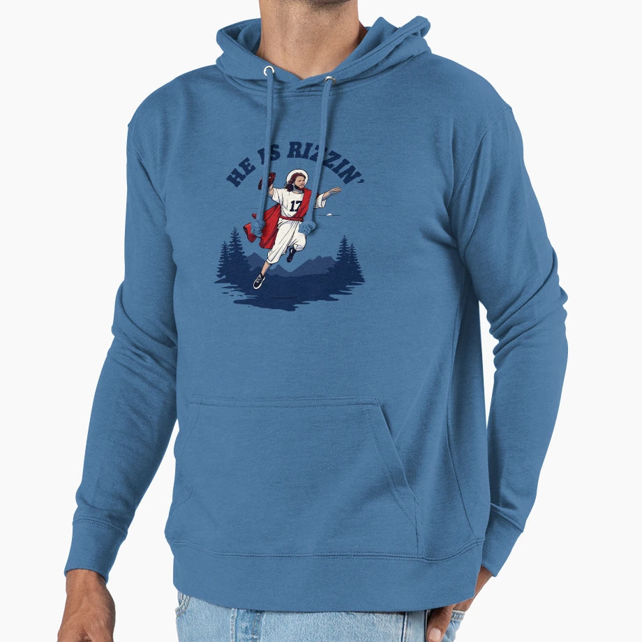 He Is Rizzin JA Hoodie - Fun Novelty Design for Adults - T-Shirt, Sweatshirt, Hoodie