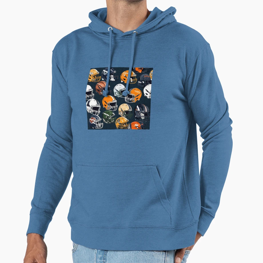 Football Fanatic Hoodie - Graphic Print for Adults - T-Shirt, Sweatshirt, Hoodie