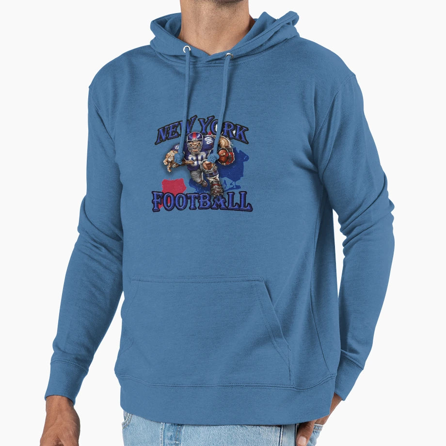 New York Football Hoodie - Unique Graphic Unisex - T-Shirt, Sweatshirt, Hoodie