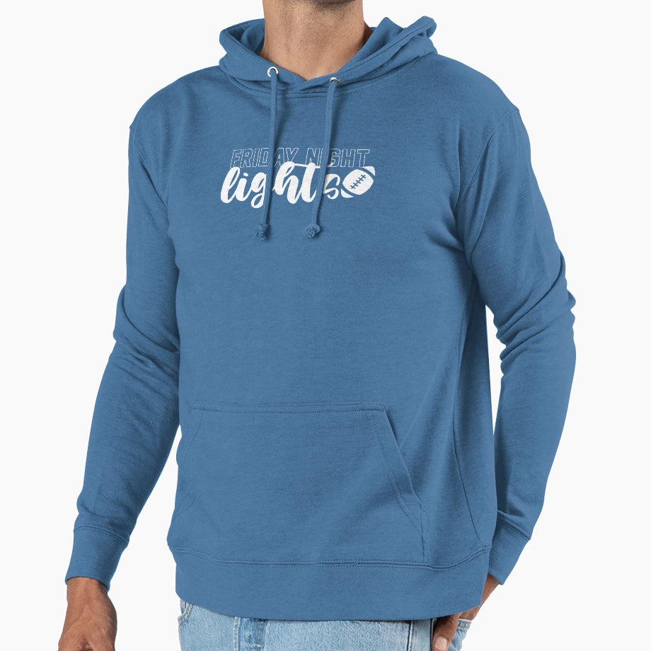 Friday Night Lights Football Game Day Hoodie - Trendy Graphic for Adults - T-Shirt, Sweatshirt, Hoodie