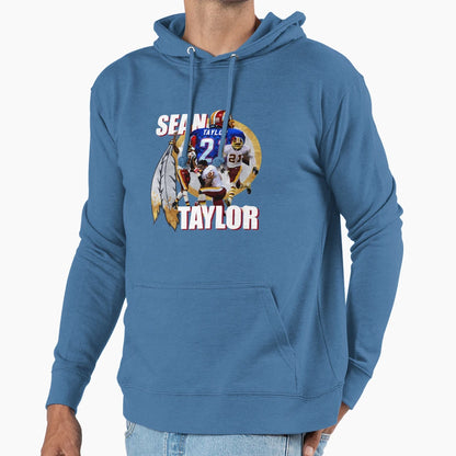 Nfl Sean Taylor Washington Football Hoodie - Casual Everyday Wear Unisex - T-Shirt, Sweatshirt, Hoodie