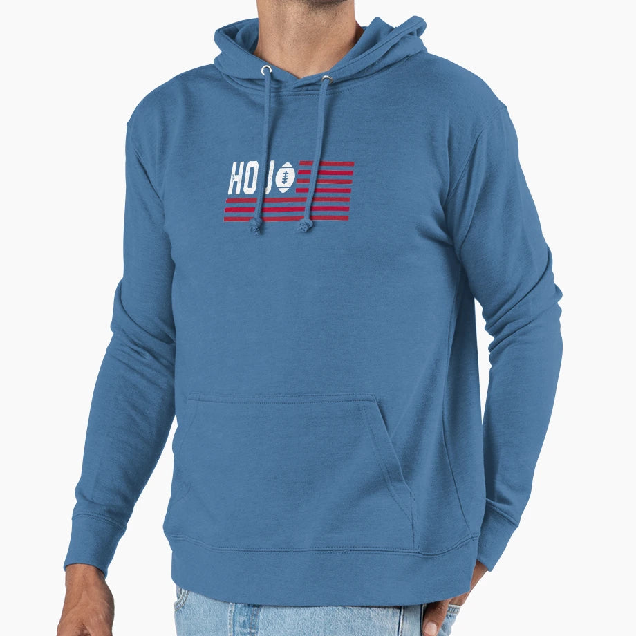Houston Football Is American Hoodie - Graphic Print Unisex - T-Shirt, Sweatshirt, Hoodie