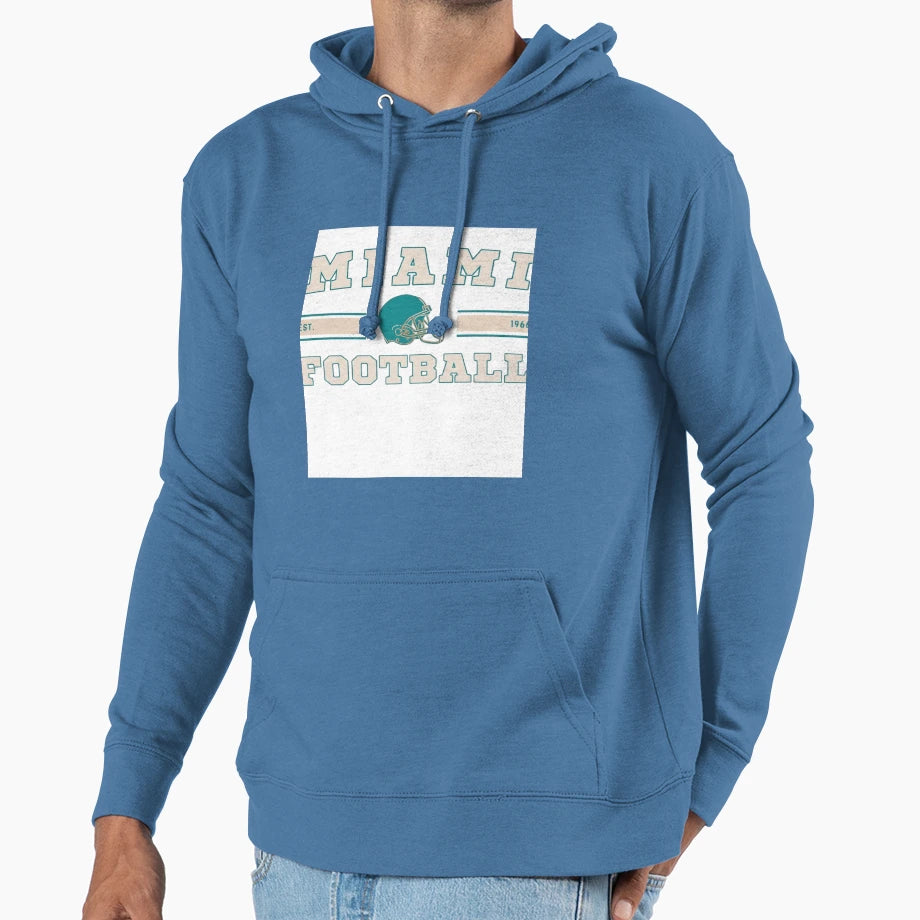 Miami Dolphins Hoodie - Aesthetic Graphic Unisex - T-Shirt, Sweatshirt, Hoodie