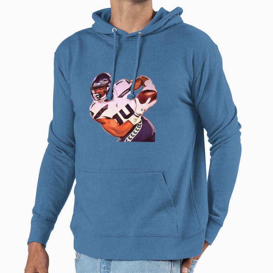 Dk Metcalf Fanart Hoodie - Aesthetic Graphic Unisex - T-Shirt, Sweatshirt, Hoodie