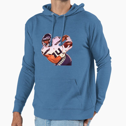 Dk Metcalf Fanart Hoodie - Aesthetic Graphic Unisex - T-Shirt, Sweatshirt, Hoodie