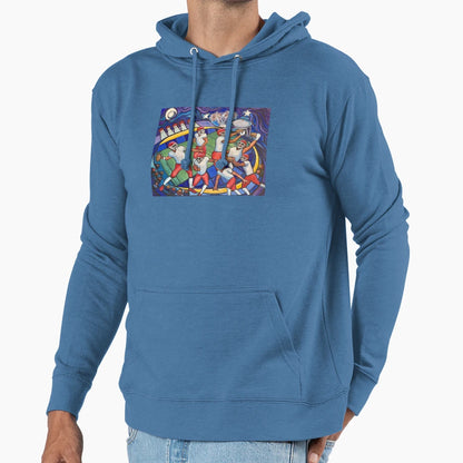 Waiting All Day Sunday Night Hoodie - Casual Everyday Wear Unisex - T-Shirt, Sweatshirt, Hoodie