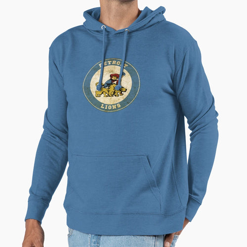 Detroit Lions Hoodie - Novelty Apparel for Adults - T-Shirt, Sweatshirt, Hoodie