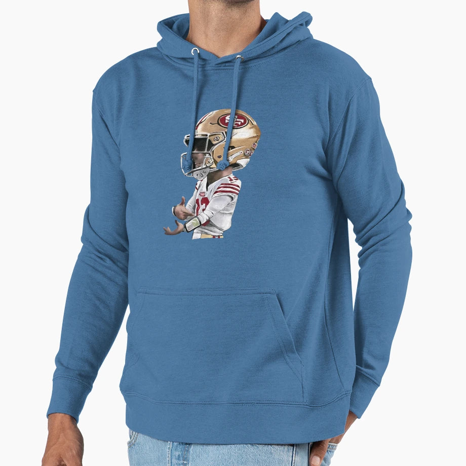 Brock Sport Purdy Hoodie - Custom Art Print for Adults - T-Shirt, Sweatshirt, Hoodie