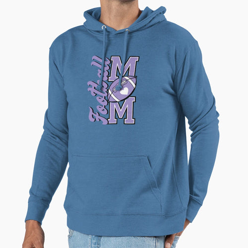 Football Mom Game Day Sports Hoodie - Casual Everyday Wear Men Women - T-Shirt, Sweatshirt, Hoodie