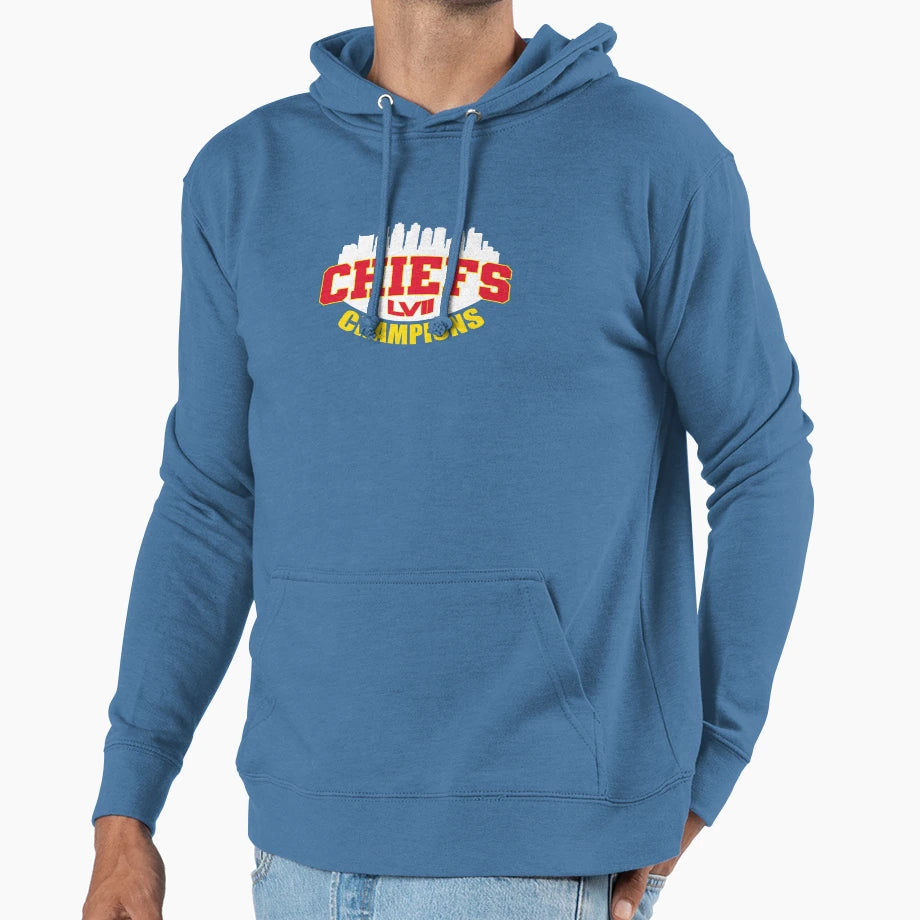Chiefs Champions Hoodie - Custom Art Print Unisex - T-Shirt, Sweatshirt, Hoodie