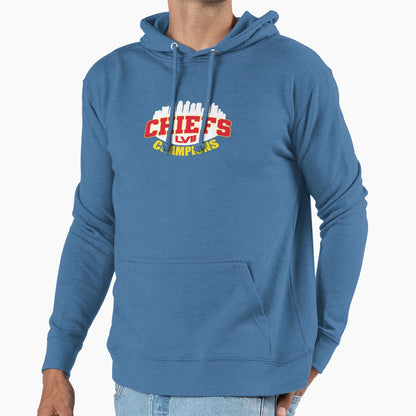 Chiefs Champions Hoodie - Custom Art Print Unisex - T-Shirt, Sweatshirt, Hoodie