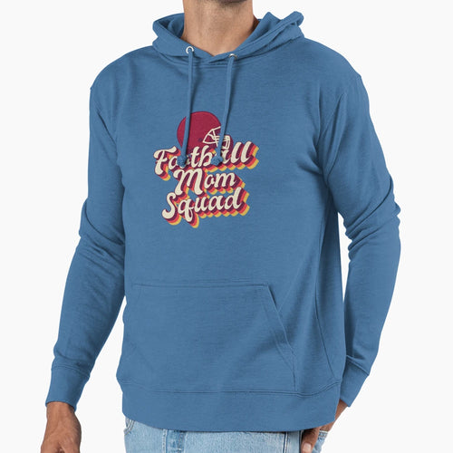 Football Mom Hoodie - Fun Novelty Design Unisex - T-Shirt, Sweatshirt, Hoodie