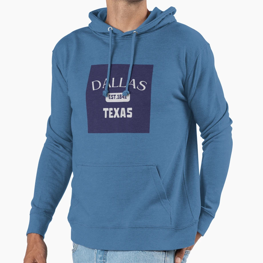 Dallas Texas Hoodie - Novelty Apparel Men Women - T-Shirt, Sweatshirt, Hoodie