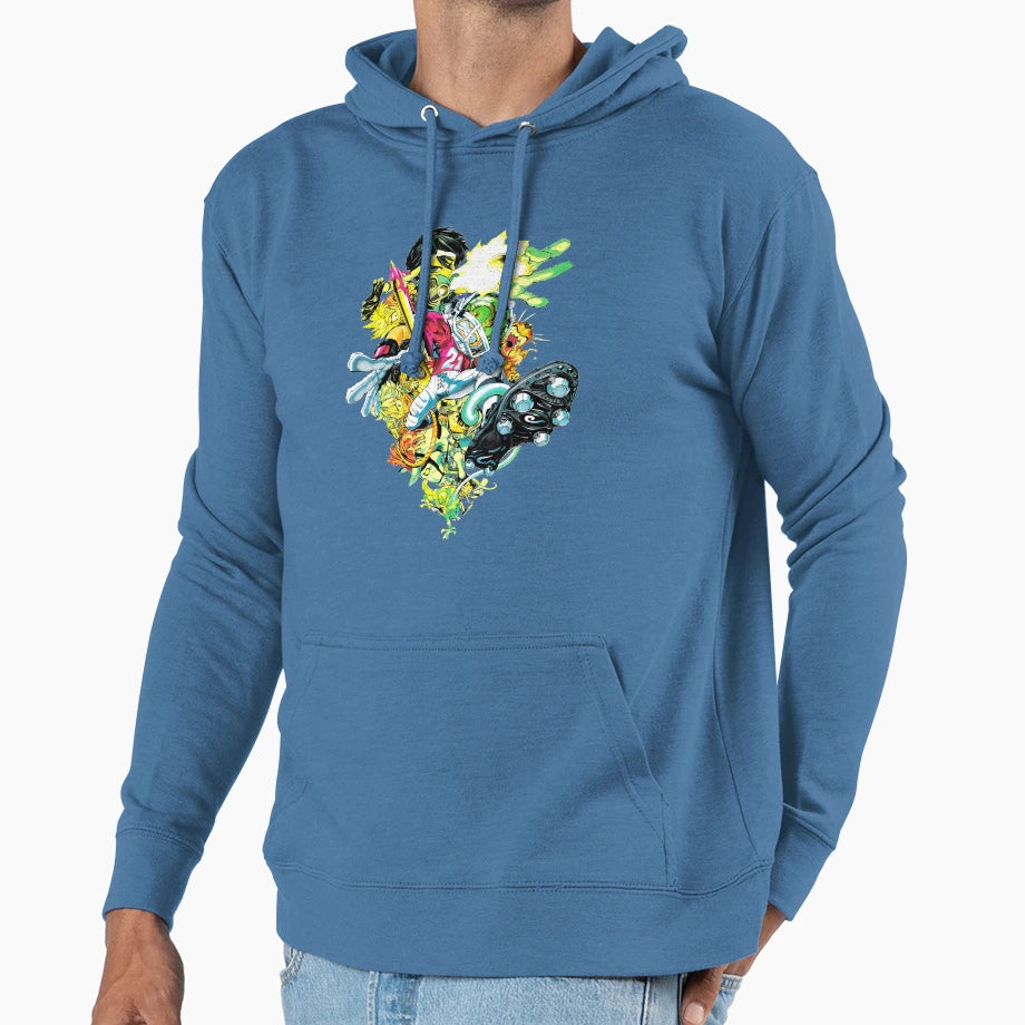 Eyeshield 21 Hoodie - Novelty Apparel for Adults - T-Shirt, Sweatshirt, Hoodie